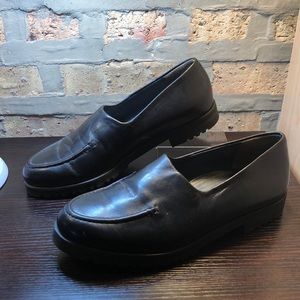 Paul Green Michener Vibram Black Loafers Size 6